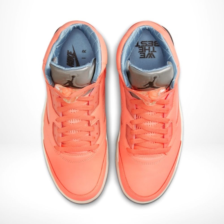 Top view of Air Jordan 5