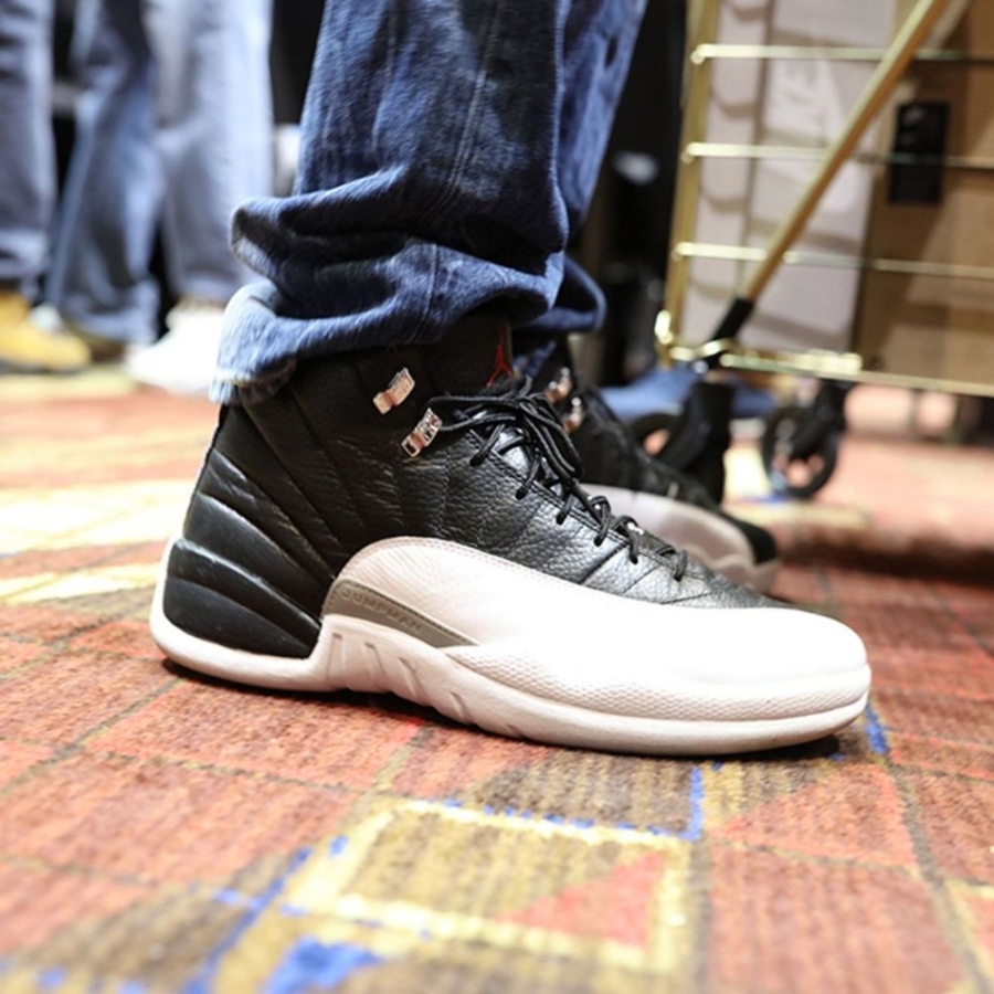 Real lifestyle image of Air Jordan 12