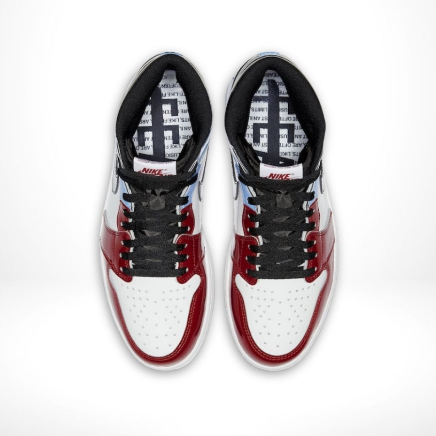 Top view of Air Jordan 1