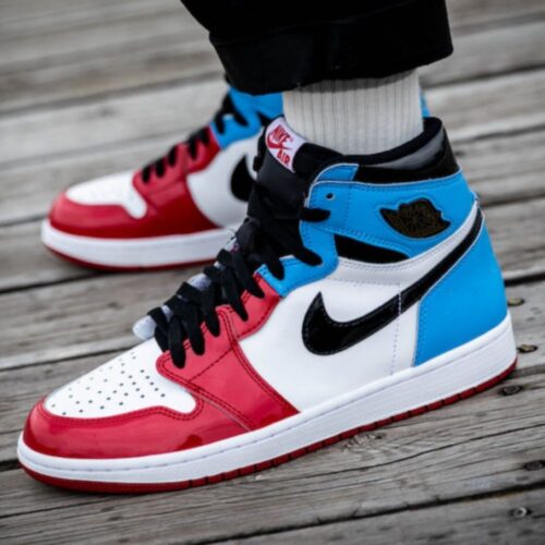 Real lifestyle image of Air Jordan 1