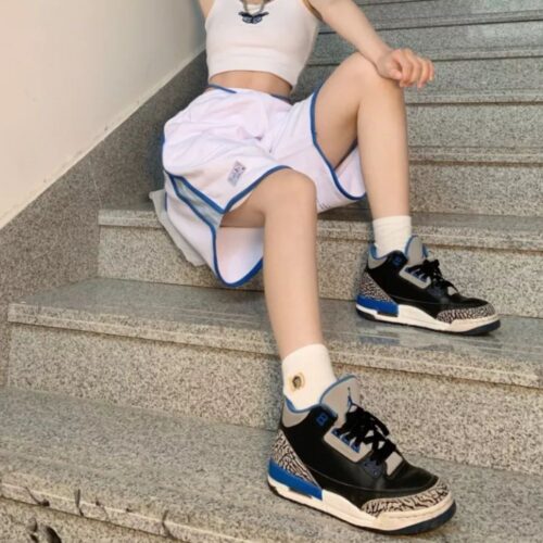 Real lifestyle image of Air Jordan 3