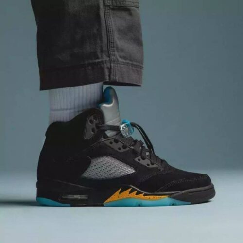 Real lifestyle image of Air Jordan 5