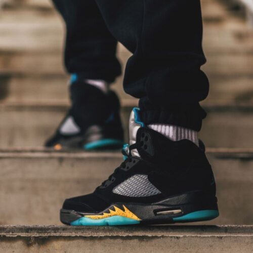 Real lifestyle image of Air Jordan 5