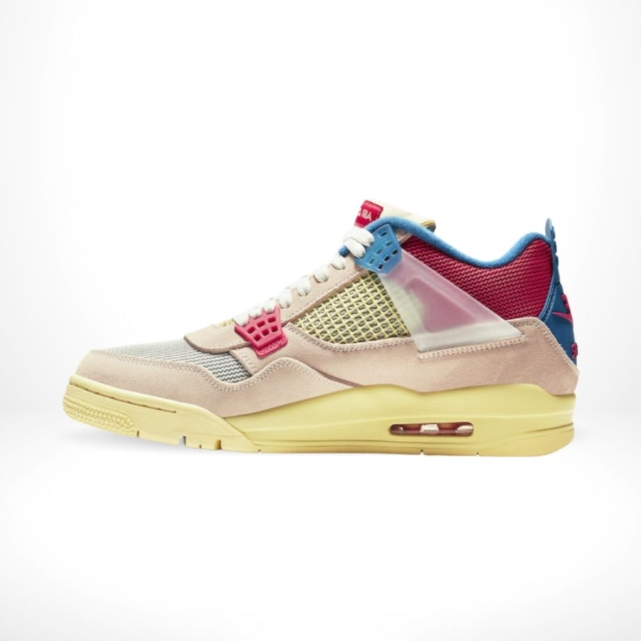 Side profile of Air Jordan 4