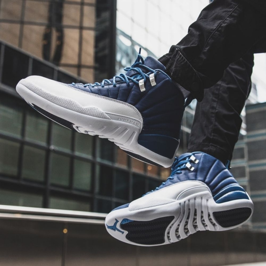 Real lifestyle image of Air Jordan 12