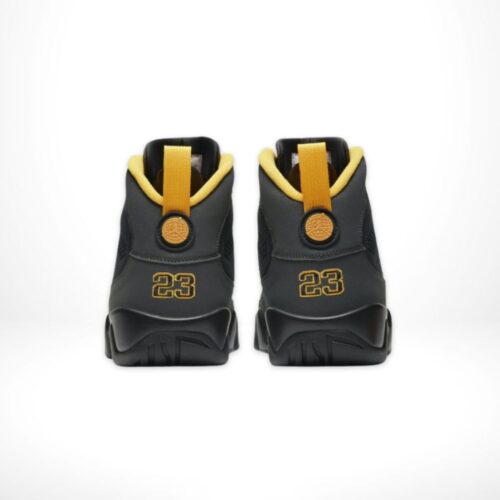Rear view of Air Jordan 9