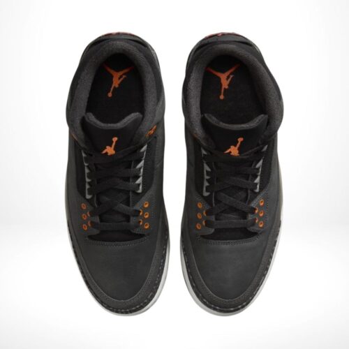 Top view of Air Jordan 3