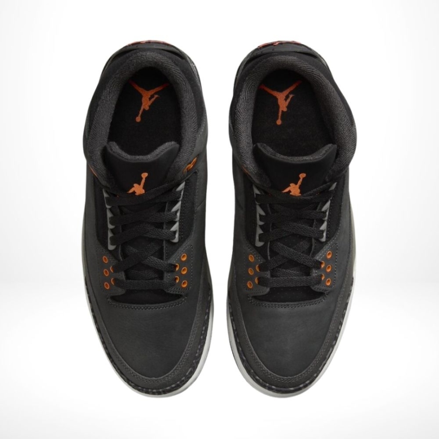 Top view of Air Jordan 3