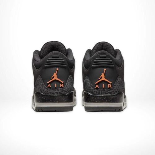 Rear view of Air Jordan 3