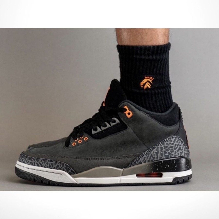 Real lifestyle image of Air Jordan 3