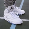 Top view of Air Jordan 5