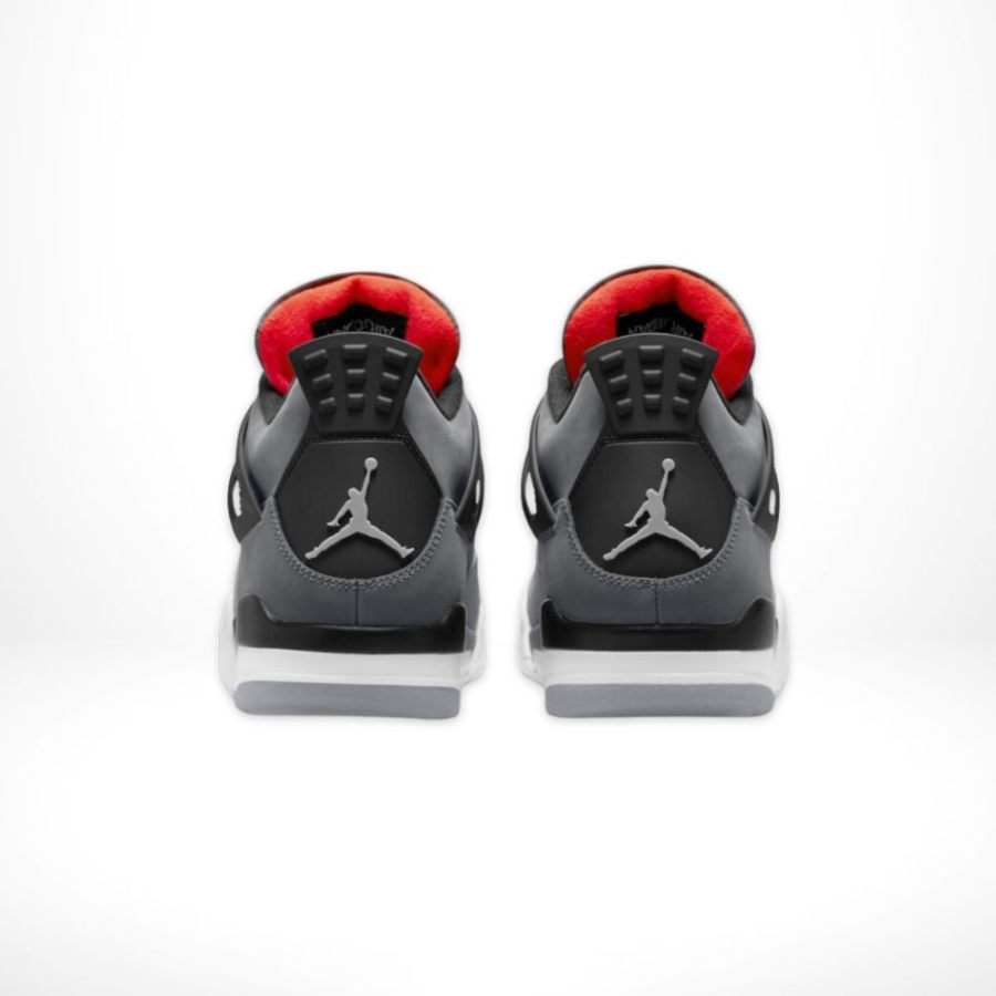 Rear view of Air Jordan 4