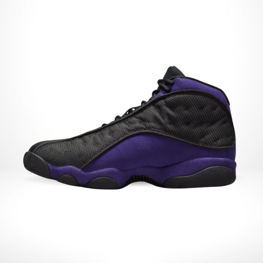 Side profile of Air Jordan 13