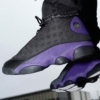 Real lifestyle image of Air Jordan 13