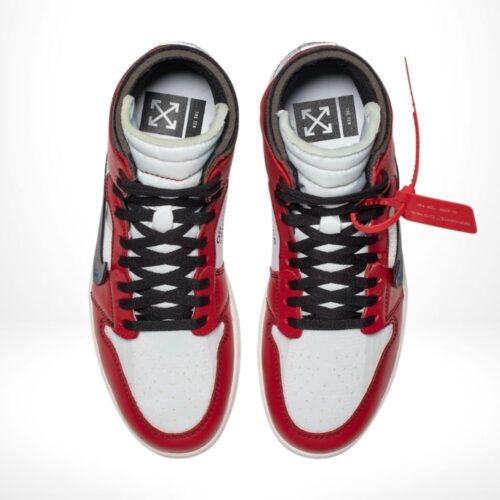 Top view of Air Jordan 1