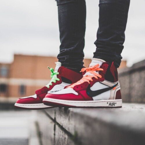 Real lifestyle image of Air Jordan 1