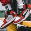 Real lifestyle image of Air Jordan 1