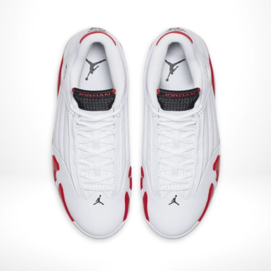 Top view of Air Jordan 14