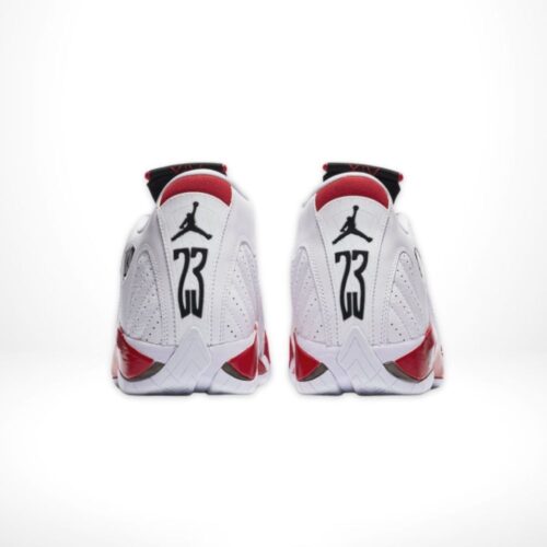 Rear view of Air Jordan 14