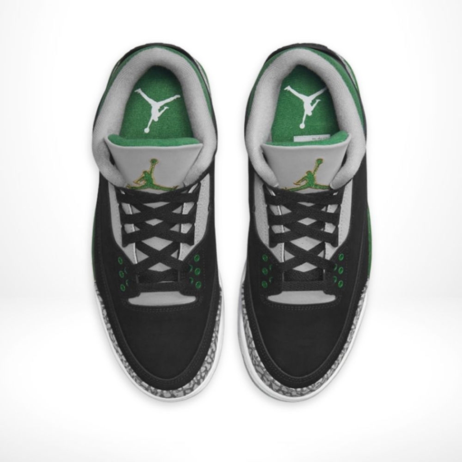 Top view of Air Jordan 3