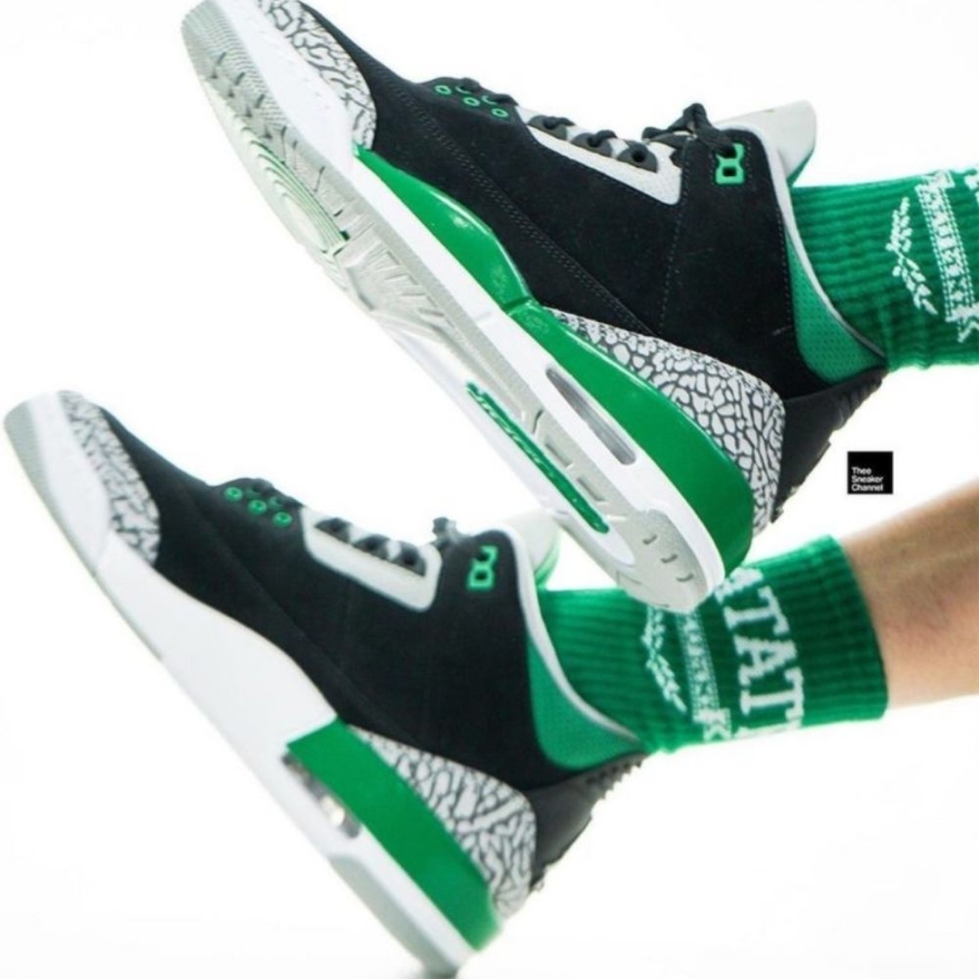 Real lifestyle image of Air Jordan 3