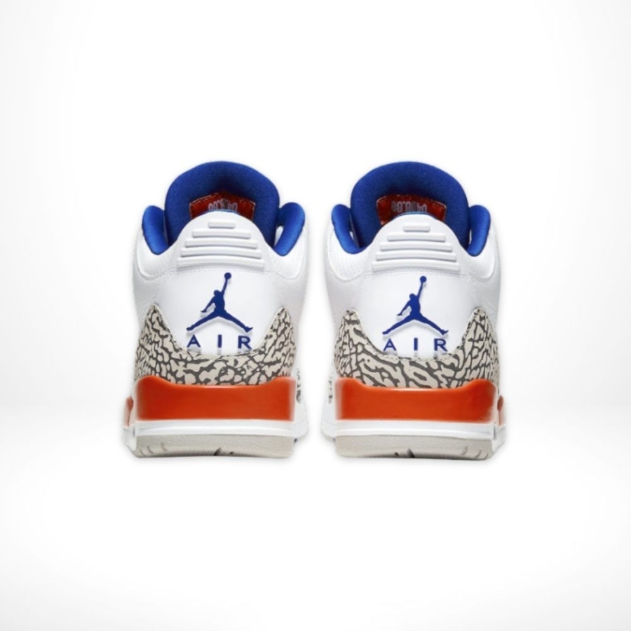 Rear view of Air Jordan 3