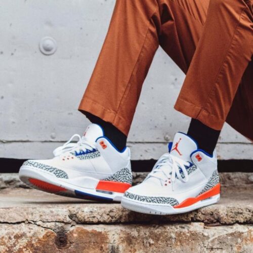 Real lifestyle image of Air Jordan 3