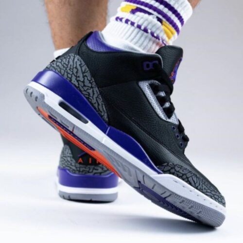 Real lifestyle image of Air Jordan 3