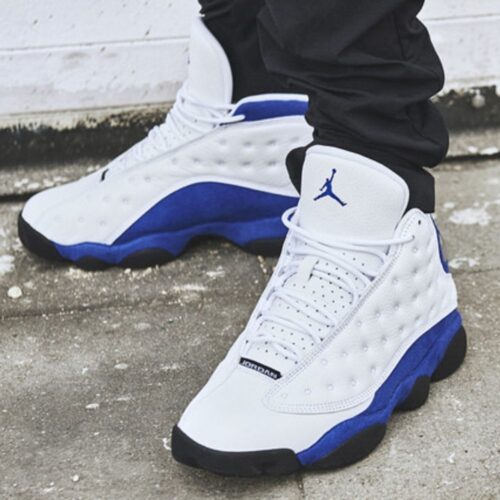 Real lifestyle image of Air Jordan 13