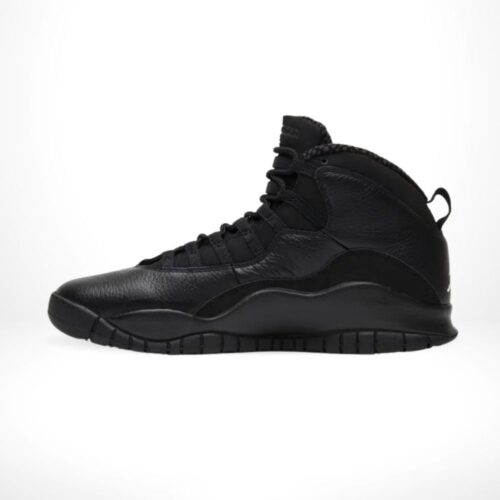 Side profile of Air Jordan 10