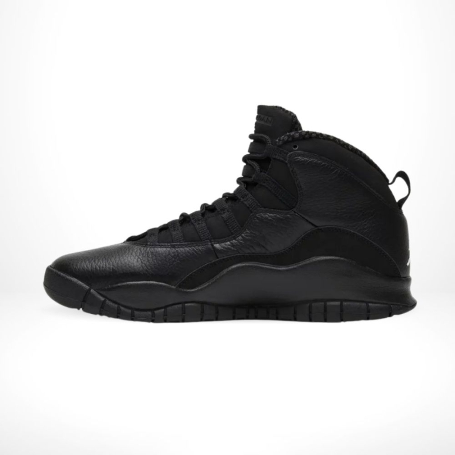 Side profile of Air Jordan 10