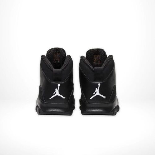 Rear view of Air Jordan 10