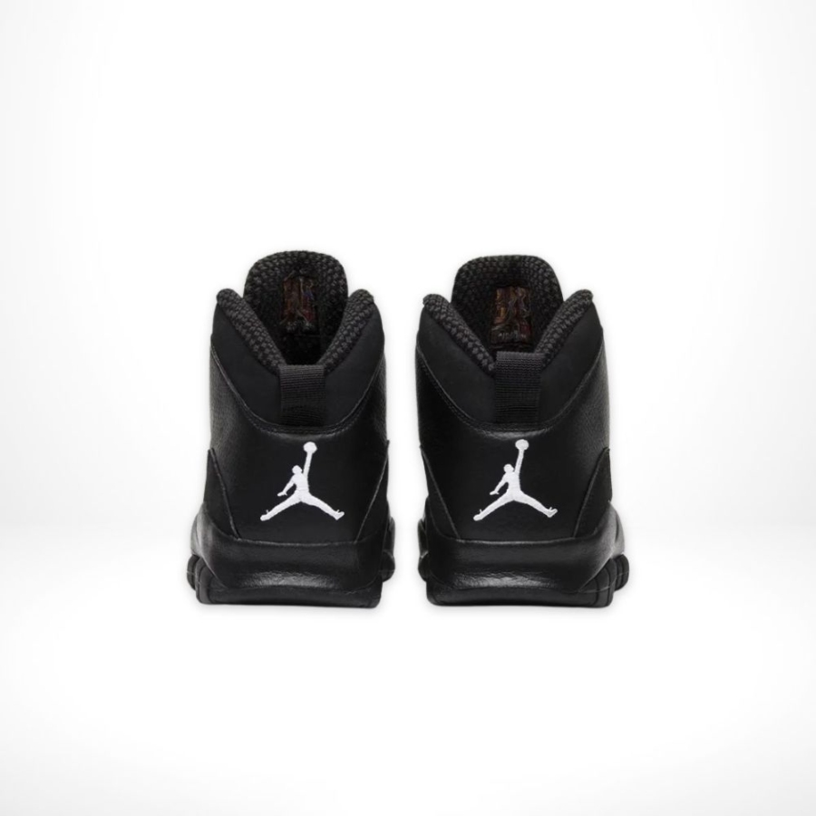 Rear view of Air Jordan 10