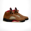 Angle view of Air Jordan 5