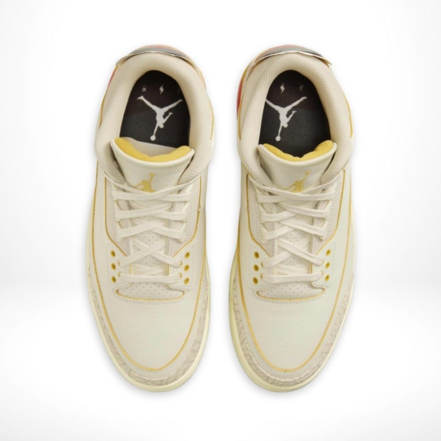 Top view of Air Jordan 3