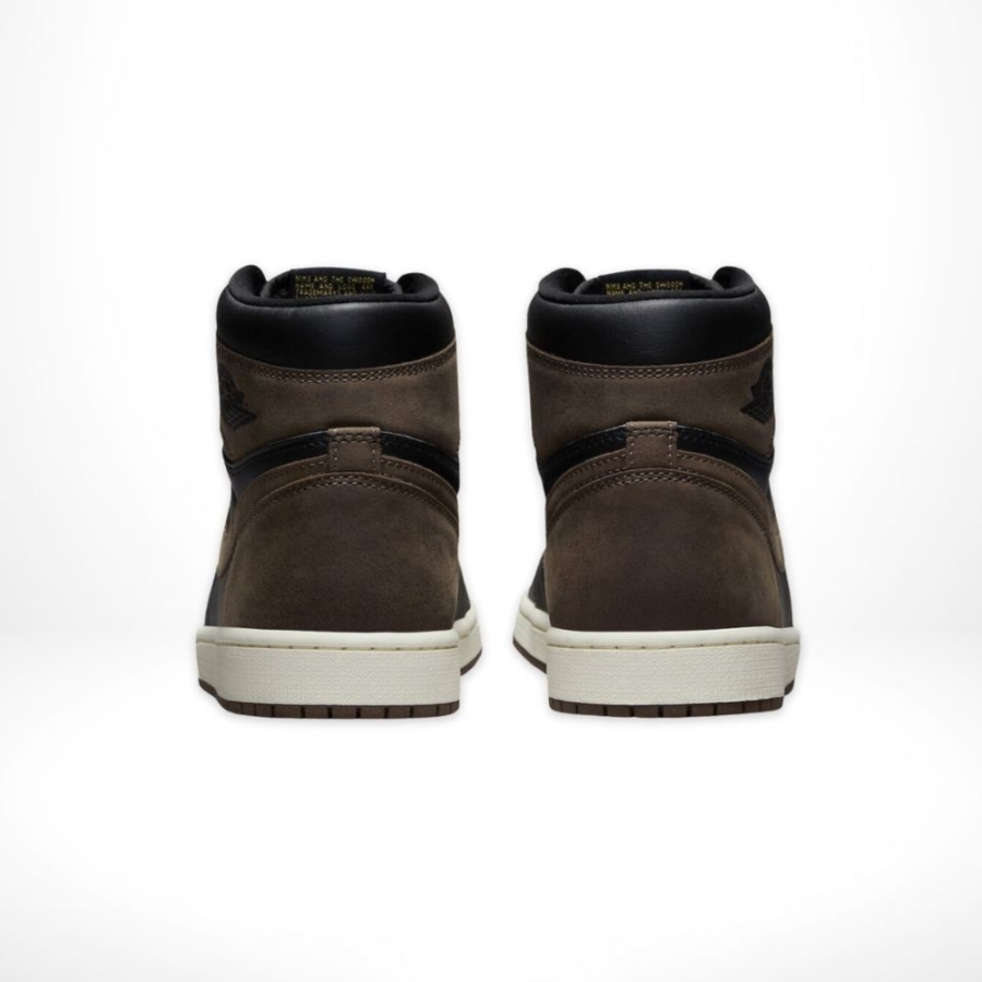 Rear view of Air Jordan 1