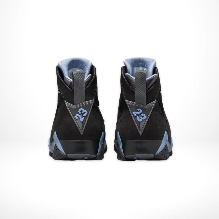 Rear view of Air Jordan 7
