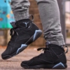 Real lifestyle image of Air Jordan 7