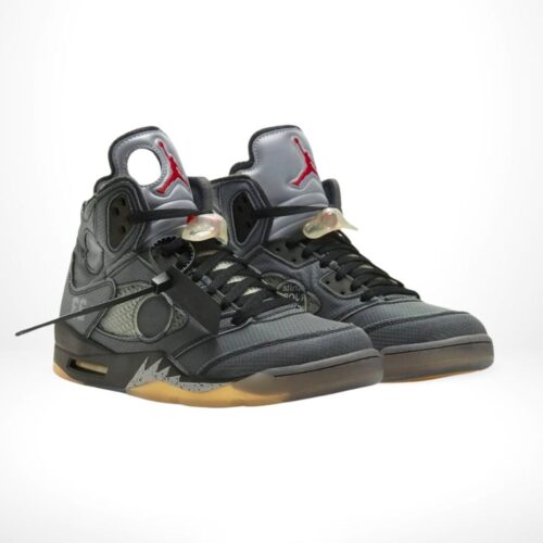 Angle view of Air Jordan 5
