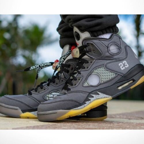 Real lifestyle image of Air Jordan 5