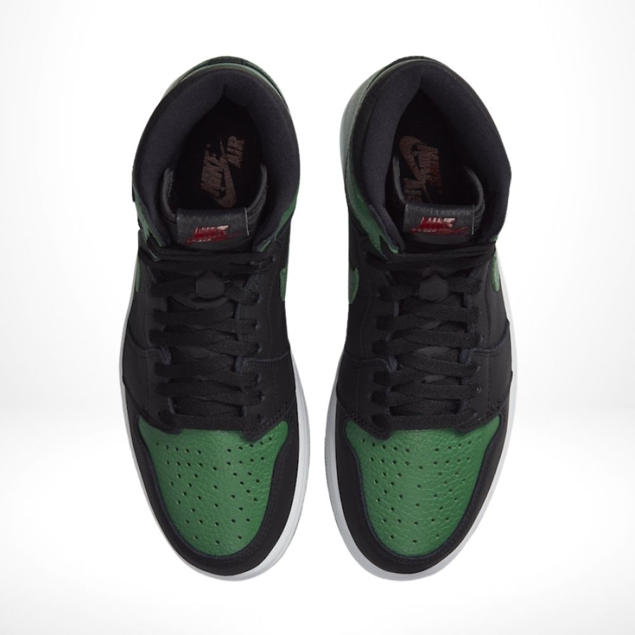 Top view of Air Jordan 1