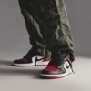 Real lifestyle image of Air Jordan 1