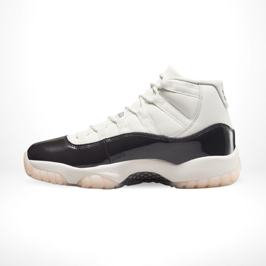 Side profile of Air Jordan 11