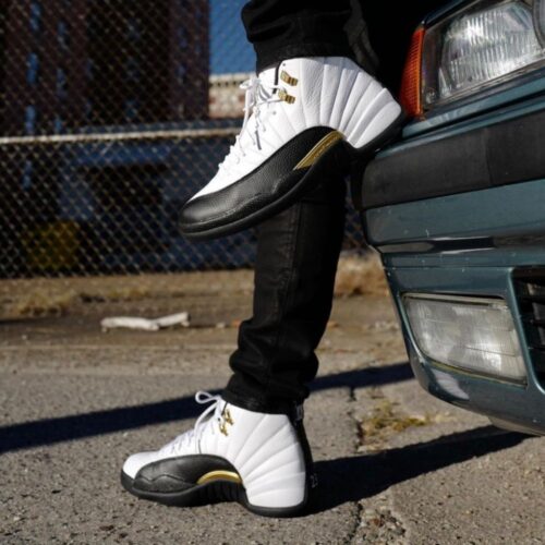 Real lifestyle image of Air Jordan 12