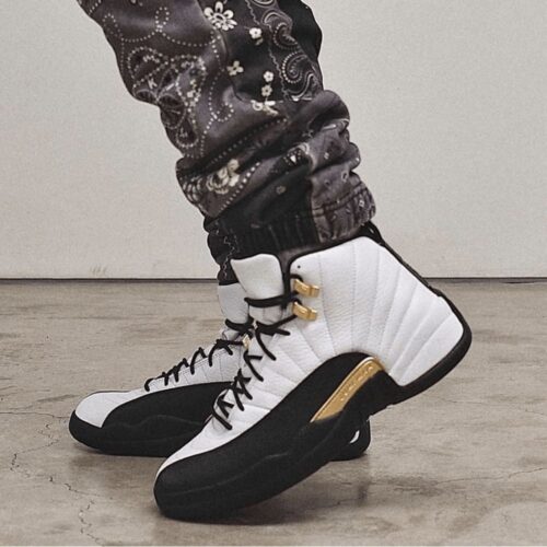Real lifestyle image of Air Jordan 12