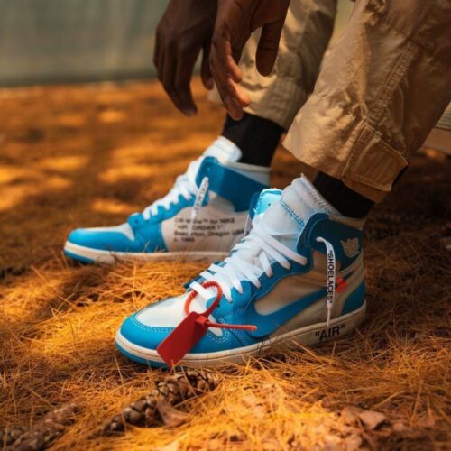 Real lifestyle image of Air Jordan 1