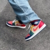 Real lifestyle image of Air Jordan 1