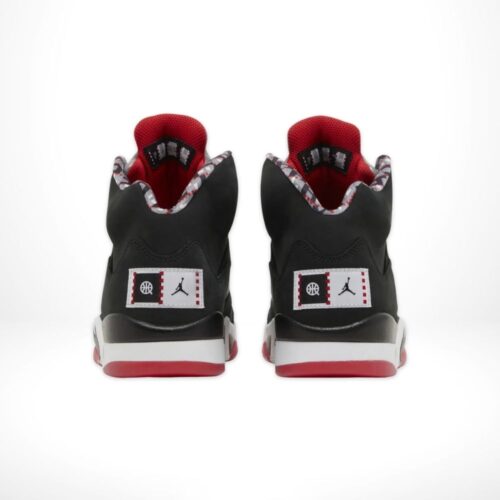 Rear view of Air Jordan 5
