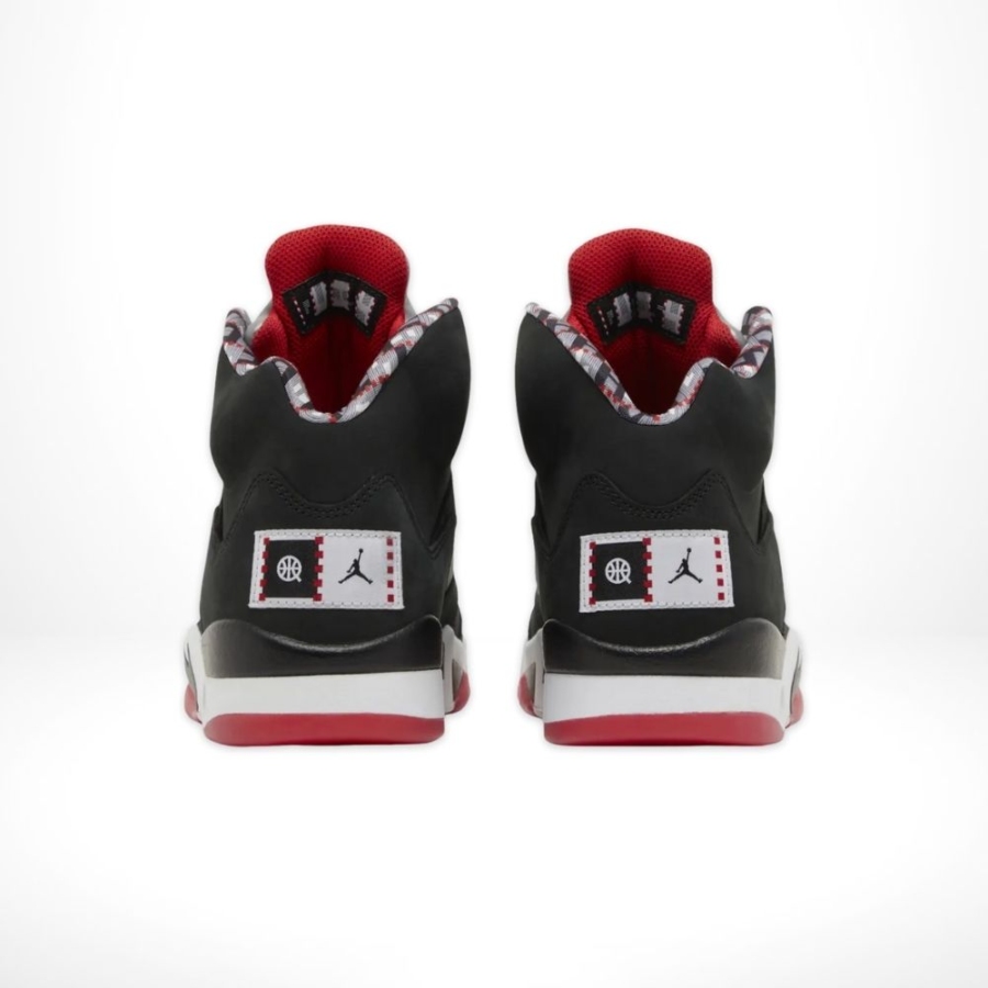 Rear view of Air Jordan 5