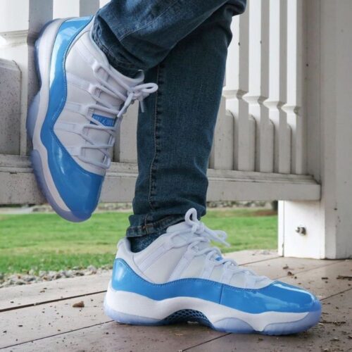 Real lifestyle image of Air Jordan 11